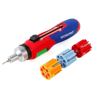 WORKPRO 24 in 1 Auto Loading Screwdriver Repair Tool Kits Multi Bits Sets Phillips Torx Hex W021180 from NSE Imports #1.